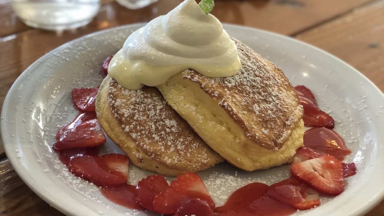 子連れハワイのご飯 Creampot クリーム ポット でスフレパンケーキ 子連れ旅行と育児の記録ブログ